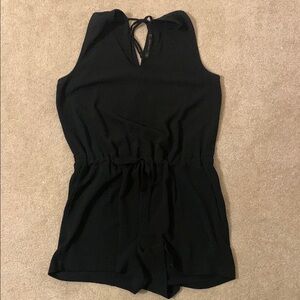 Zara Black Romper